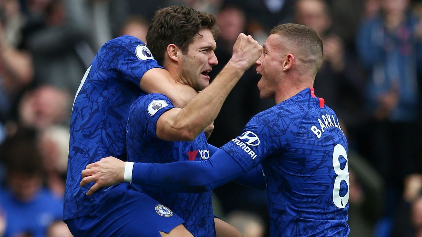 Chelsea 2 Tottenham Hotspur 1