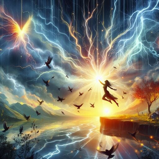The revelation that you have the power to choose your feelings is truly uplifting