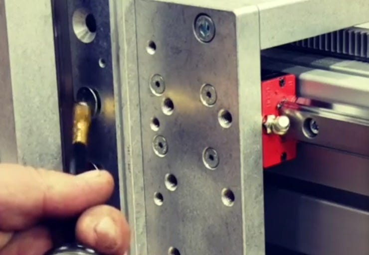 Driving a bolt with a pencil? Sure, why not?
