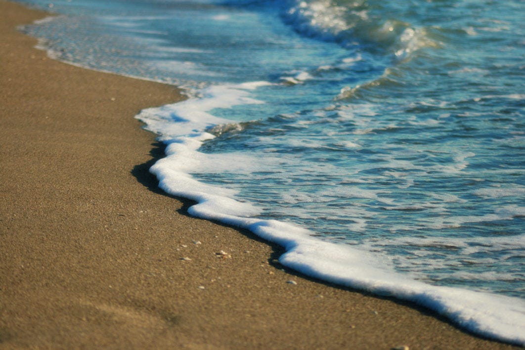 Beach Sand Waves