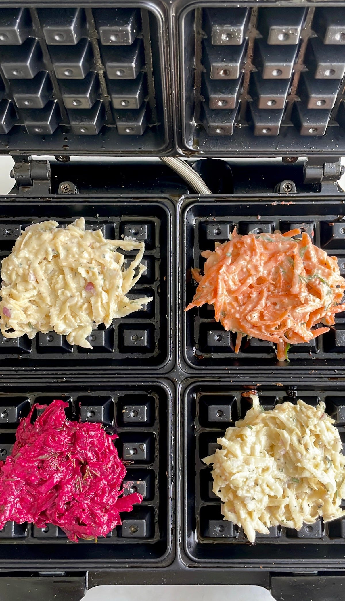 Veggie Ruffles Root Veggie Waffles! - by Susan Spungen - Susanality