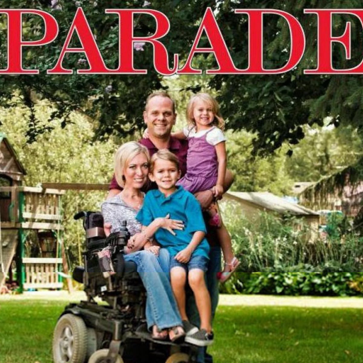 Parade magazine spotlight of Stacy Wiparina Parade magazine spotlight of Stacy Wiparina