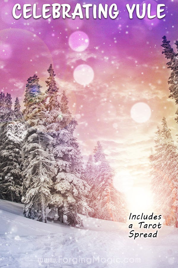 Celebrating Yule with a bonus Tarot Reading
