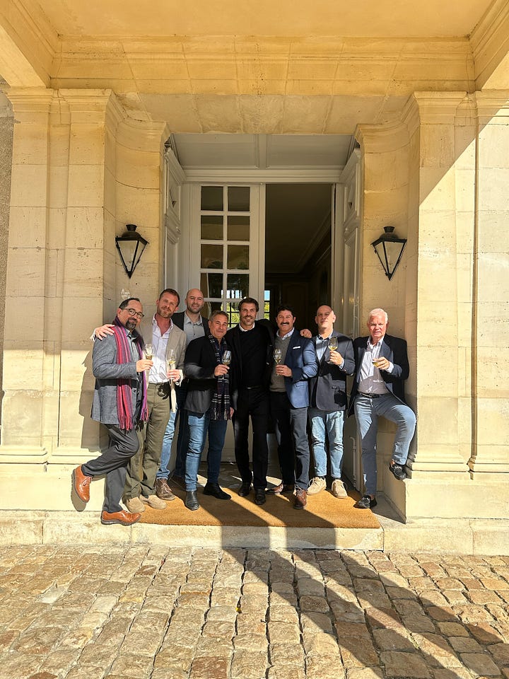 An unforgettable lunch at Chateau du Luvois