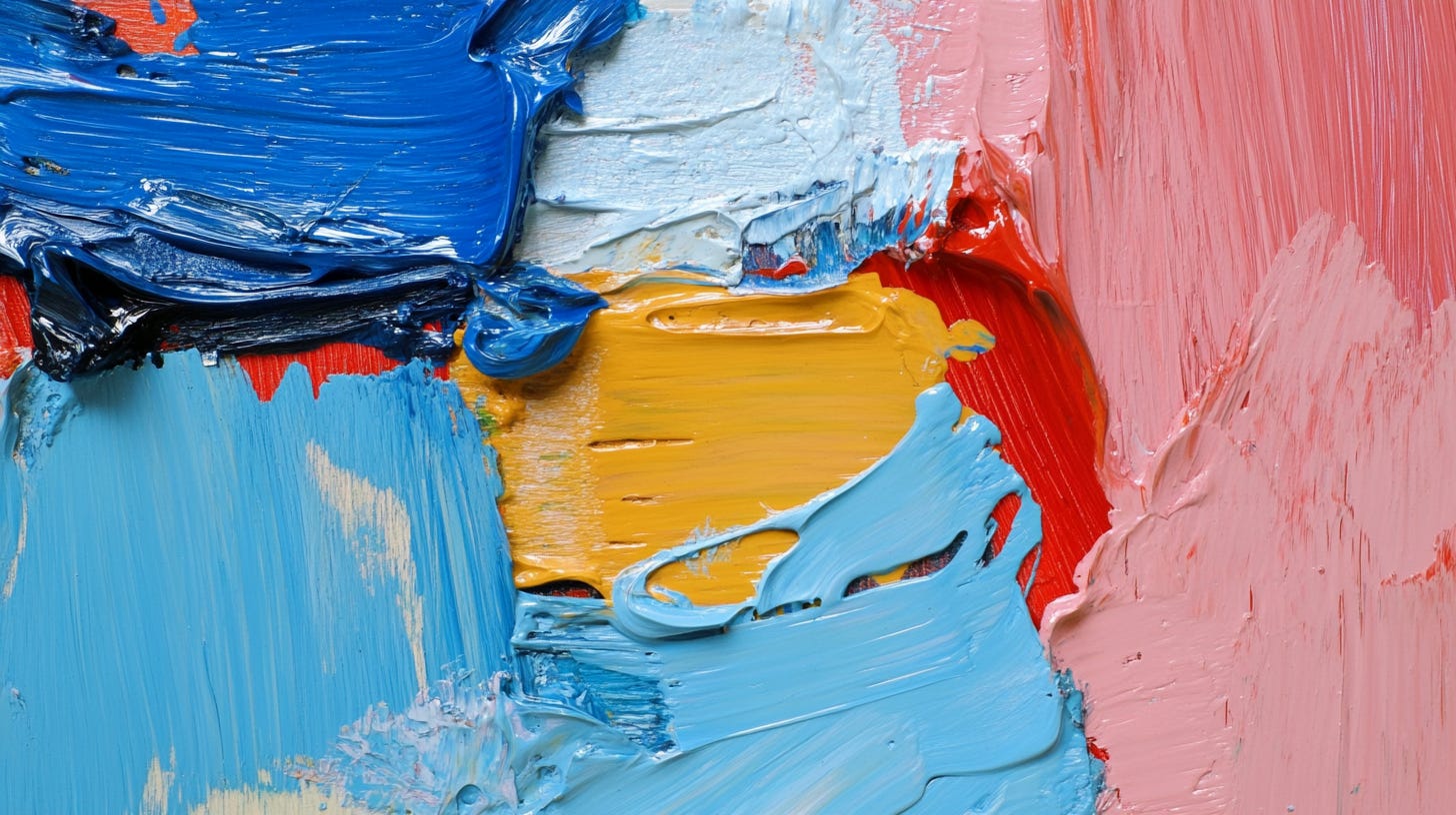 Paint kisses poetry, the power of poetry