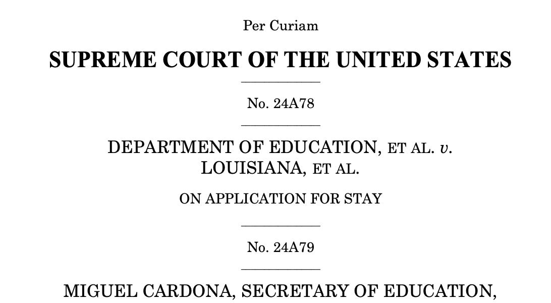 SCOTUS, 5-4, allows courts to block full Title IX sex discrimination ...