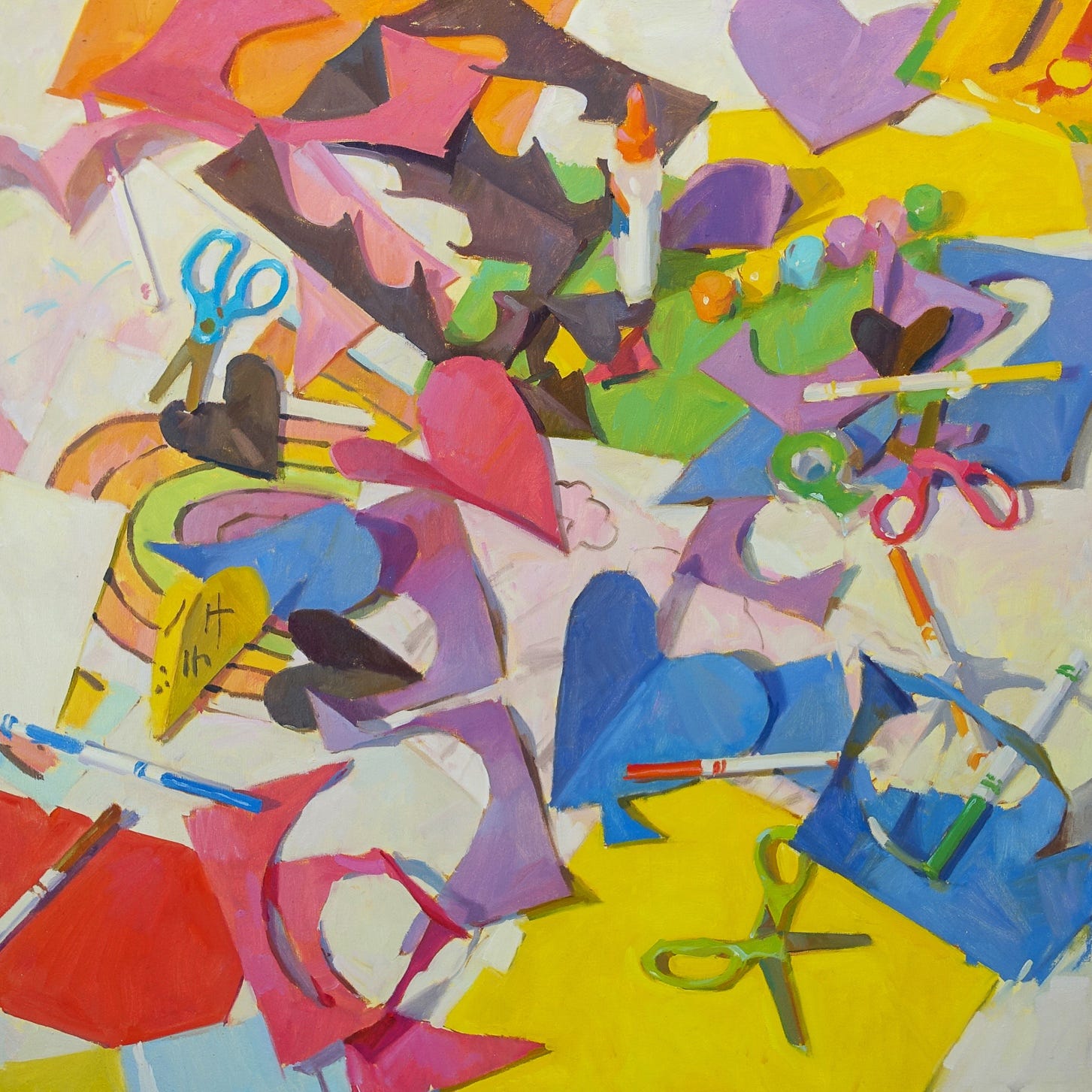 A group of colorful pieces of paper

AI-generated content may be incorrect.