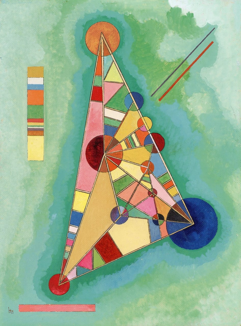 File:Kandinsky - Multi Colored Triangle, 1927.jpg - Wikimedia Commons
