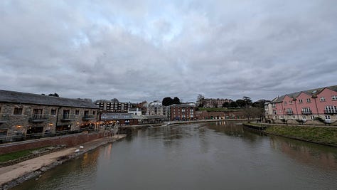 Images of Exeter Quayside - details below