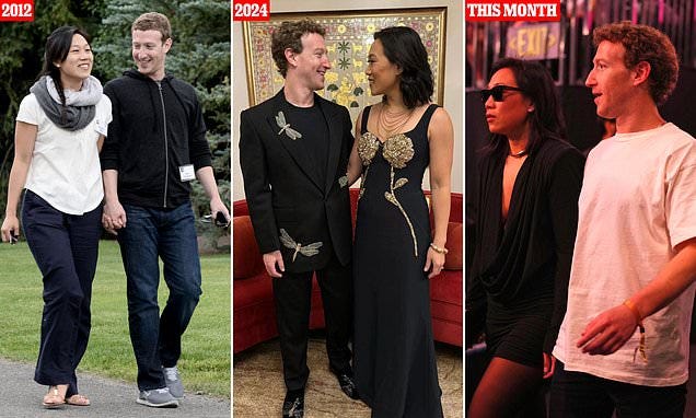A very Meta makeover! How Mark Zuckerberg and his college sweetheart  Priscilla Chan have gone from 'geek chic' to billionaire bling as Facebook  founder tries to spice up his serious tech tycoon