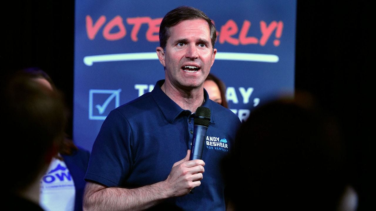 Democratic Gov. Andy Beshear will win second term in Kentucky, CNN projects  | CNN Politics