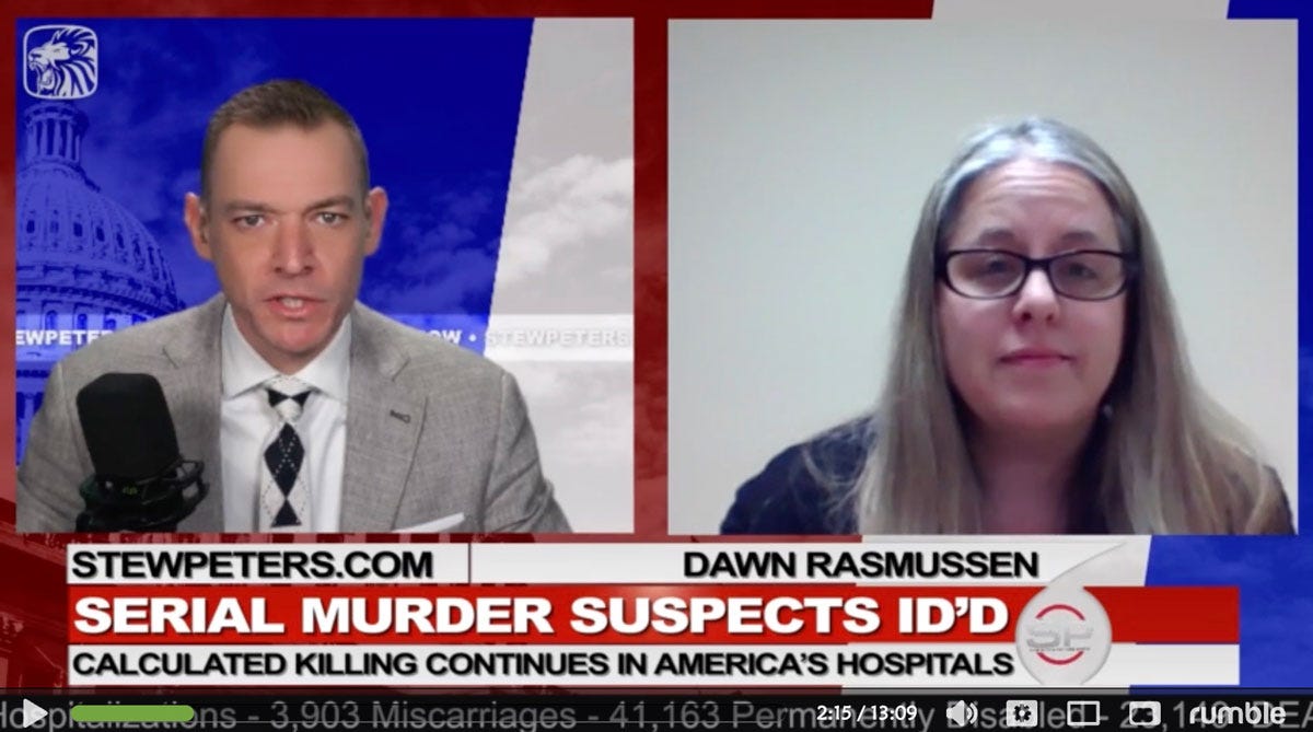 Stew Peters Show Serial Murder Suspects Identified