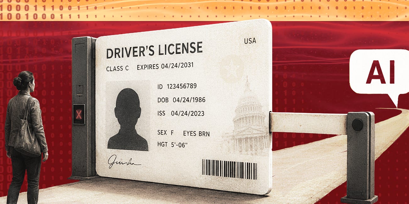 Can the government require ID before you use artificial intelligence?