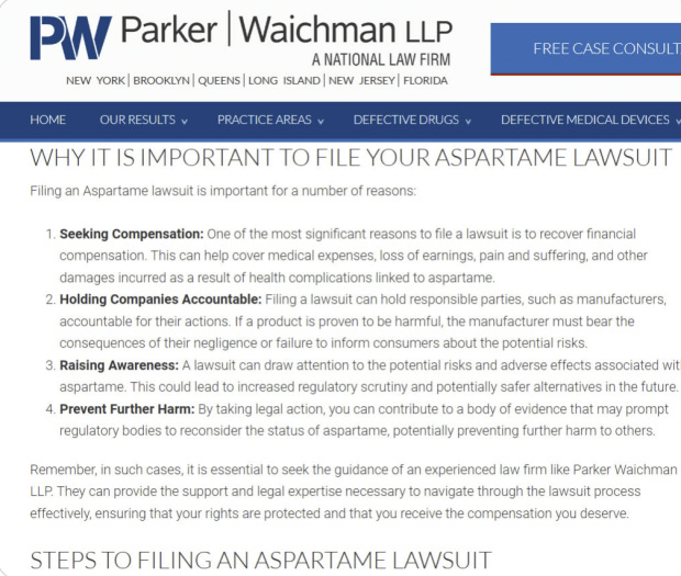 PW Parker Waichman LLP PW Parker Waichman LLP