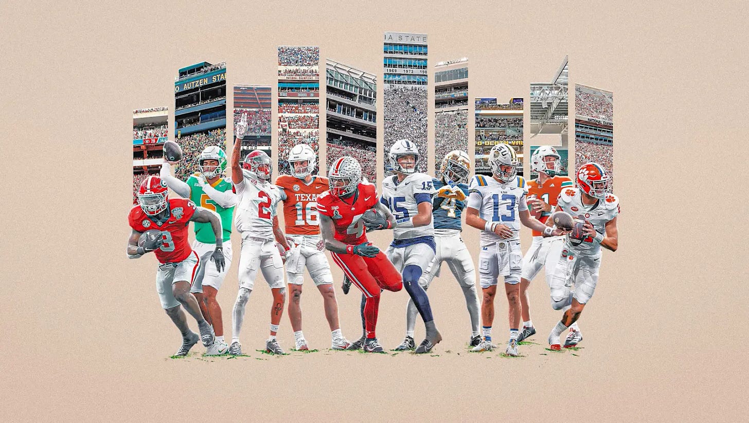 Yahoo Sports Top 25: College football rankings for the 2025 season - Yahoo  Sports