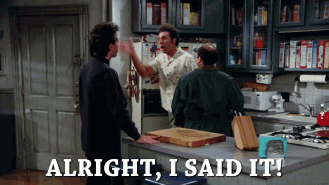 Happy Seinfeld GIF - Happy Seinfeld Alright GIFs