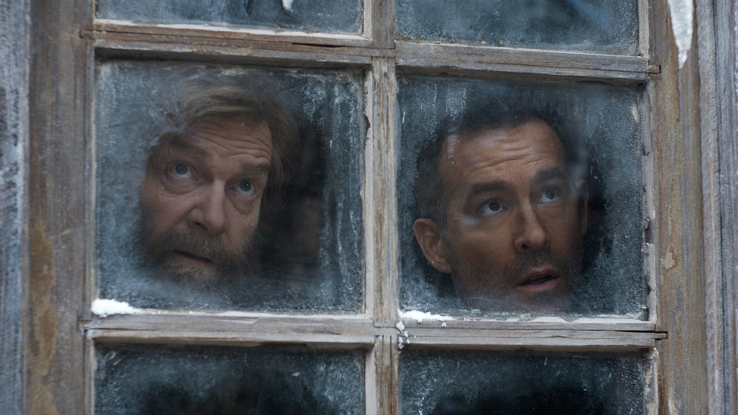 Kenneth Branagh and Ryan Reynolds in "Mayday" Kenneth Branagh and Ryan Reynolds in "Mayday"