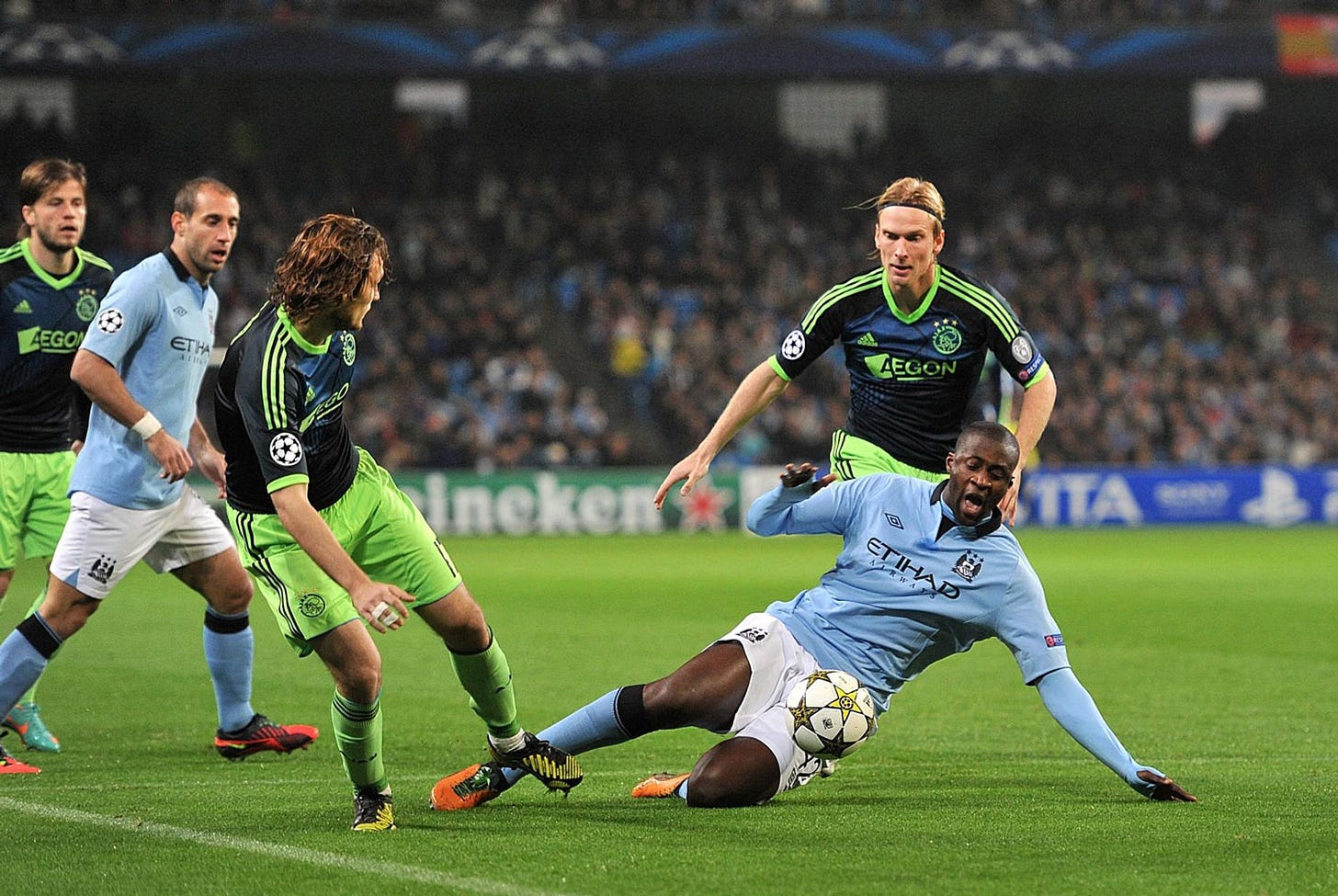 Manchester City 2-2 Ajax: Champions League - Picture Special - Mirror Online