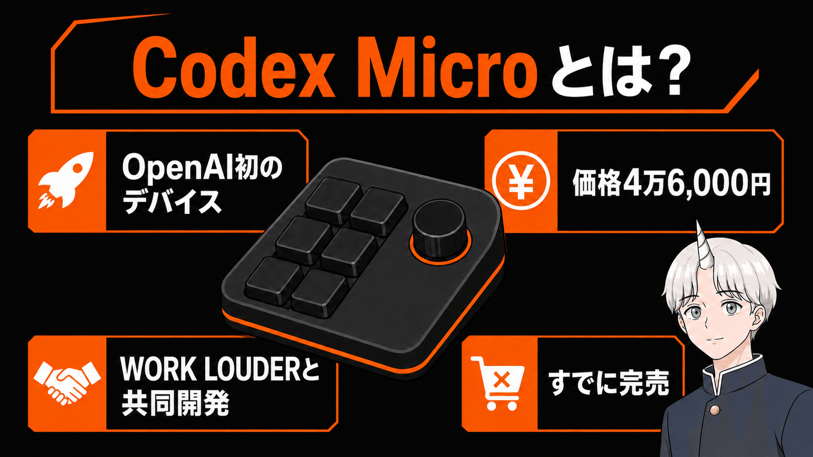 OpenAI初デバイスCodex Micro実機レビュー。買いなのか？ - by Fujin