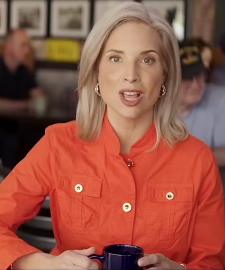 Screenshots from TV ads supporting Josh Turek, Zach Wahls, and Ashley Hinson