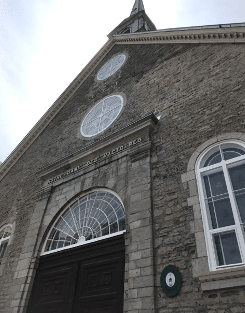 Notre-Dame-des-Victoires, Quebec City | Broke Girl Abroad