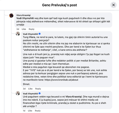 Kori i turmës së Genc Prelvukajt