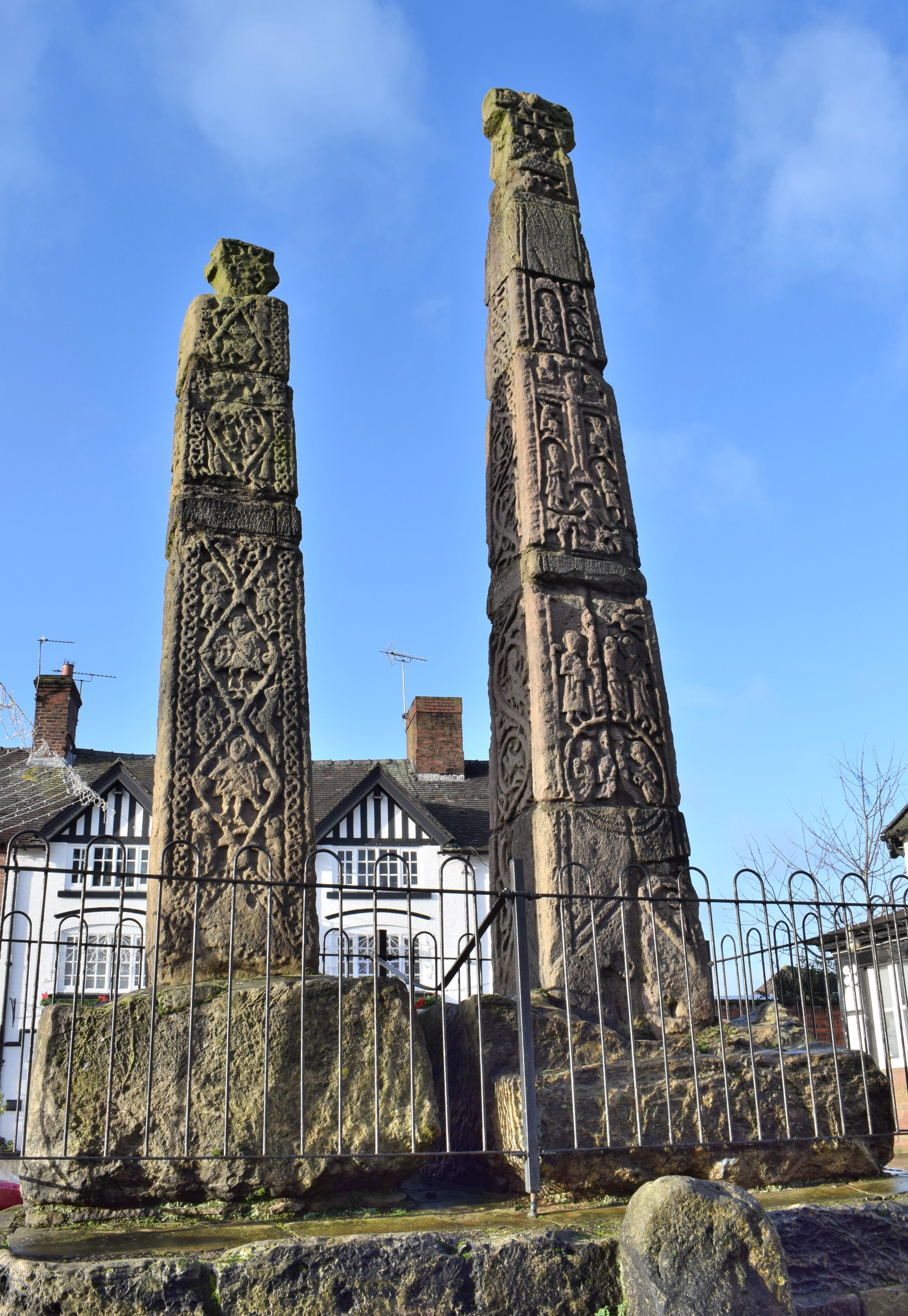 Sandbach Roc Post Magnificent Survivors from the Age of Mercia: the Sandbach Crosses