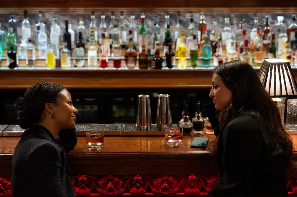 Harper and Yasmin staring into each other's eyes at the bar. Look at those two kids, I just want them to be okay. Listen to "Out of the Woods" to understand the caption more. Harper and Yasmin staring into each other's eyes at the bar. Look at those two kids, I just want them to be okay. Listen to "Out of the Woods" to understand the caption more.