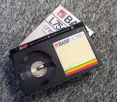 re recorded just like VHS tapes ...