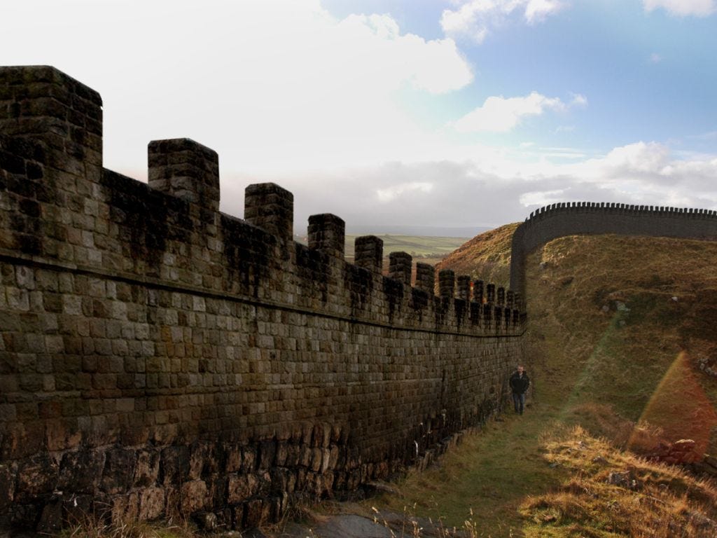 Hadrian's Wall walk & best views: Route from Steel Rigg to Housesteads, via Sycamore Gap. | The ...