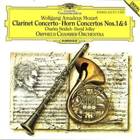 MOZART Klarinetten u. Hornkonz. Orpheus | Deutsche Grammophon