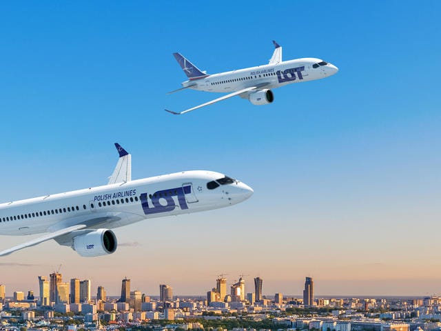 Airbus A220-100-300 PW LOT rendering Airbus A220-100-300 PW LOT rendering