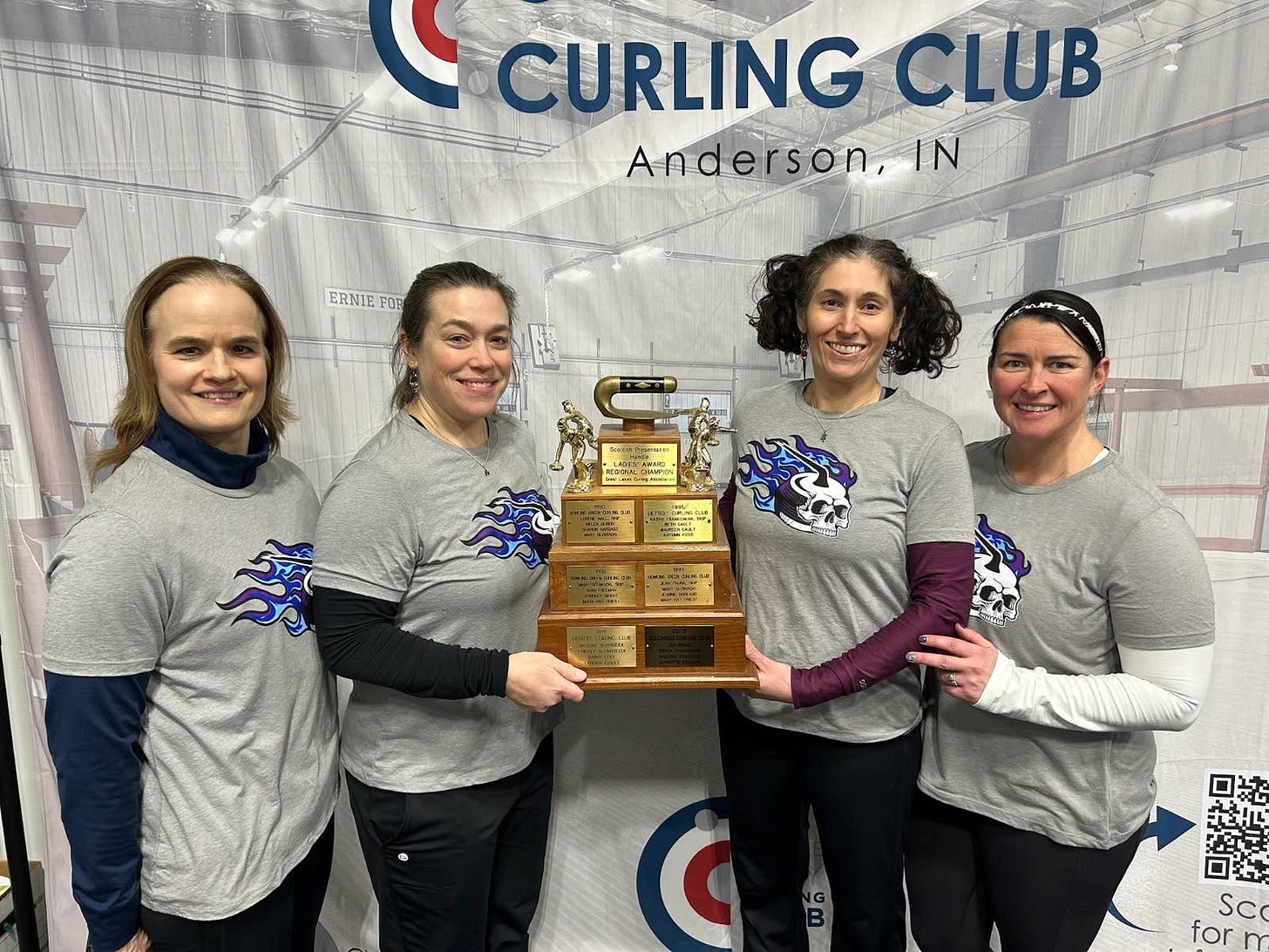 May be an image of hockey and text