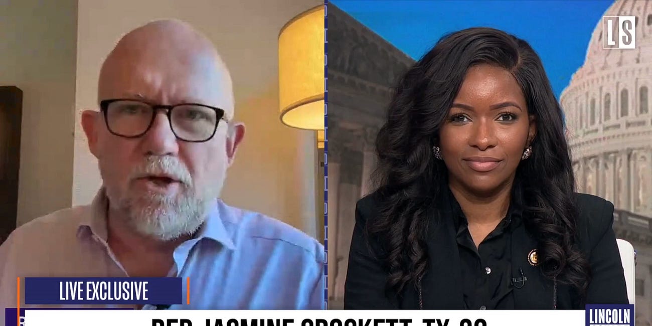 Rep. Jasmine Crockett: ‘We Are All on the Same Ship that’s Sinking’