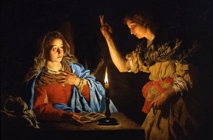Annunciazione, Matthias Stom