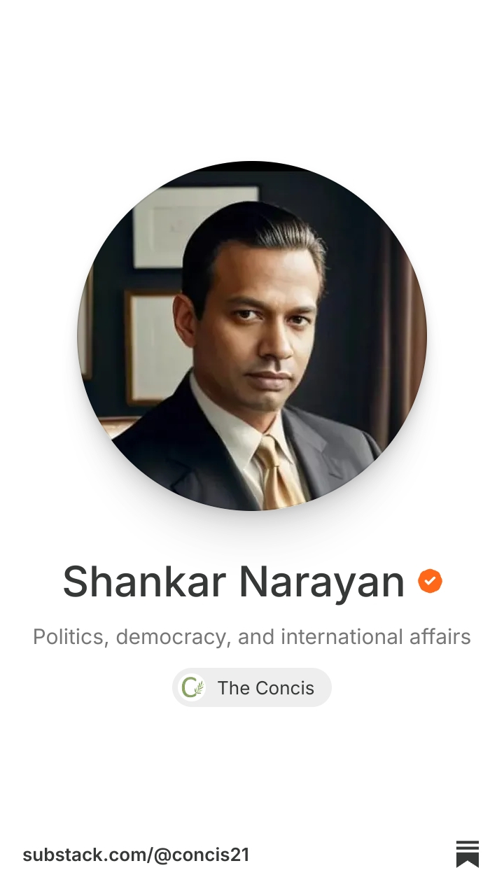 Shankar Narayan | Substack