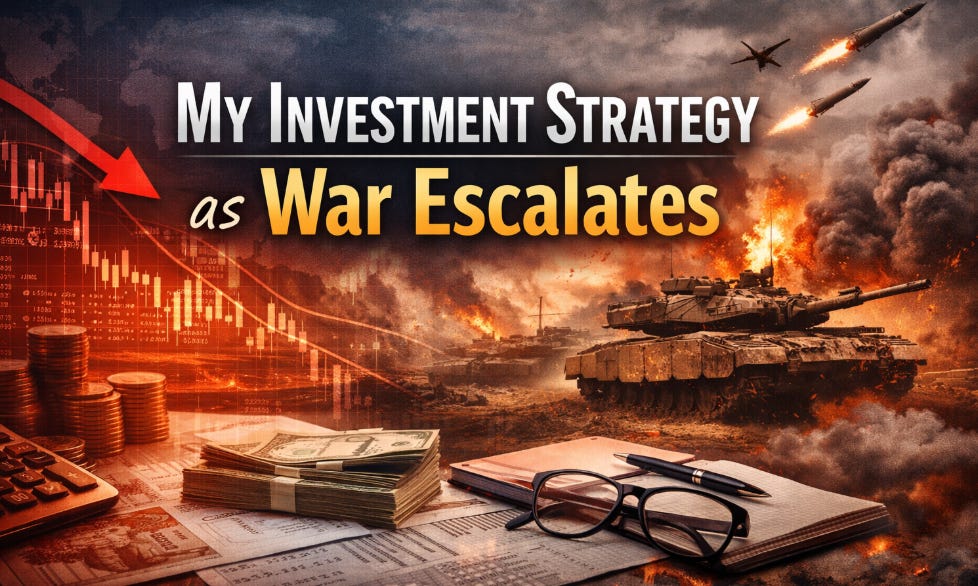 My Investment Strategy as War Escalates
