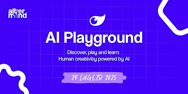 AI Playground: Intelligenza Artificiale e Creatività