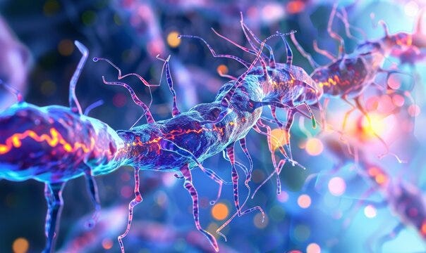 skin care like botox. Picture of neuropeptides