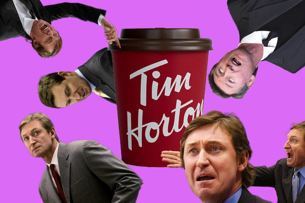 wayne gretzky tim hortons