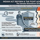 Senate Debates: Indian Act Reform and the Fight Against Legislative Extinction