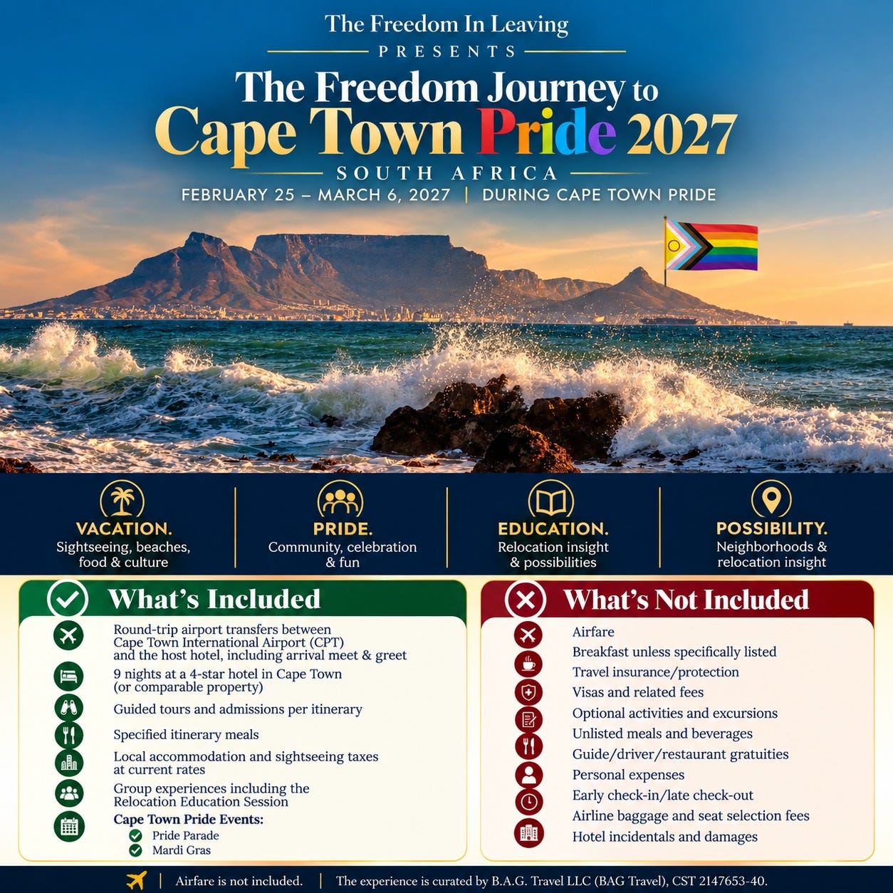 Cape Town Trip Zoom Call, Sunday Oct. 18 from 3-3:40PM