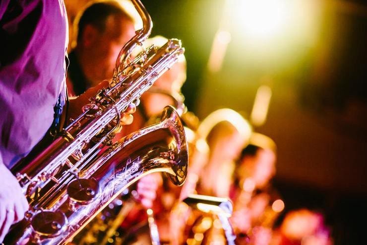 Sax player