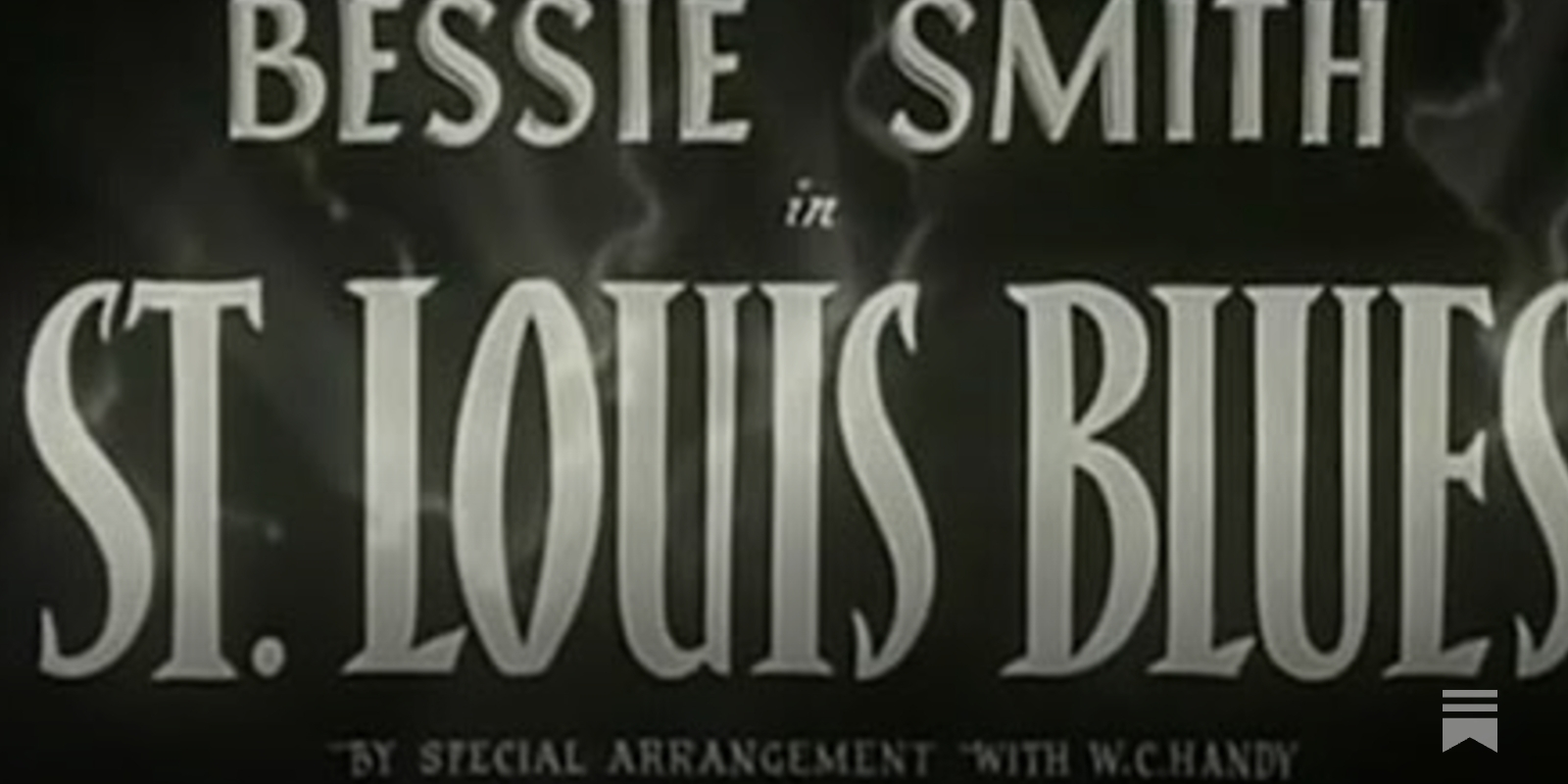 Bessie Smith's 1929 “St. Louis Blues”