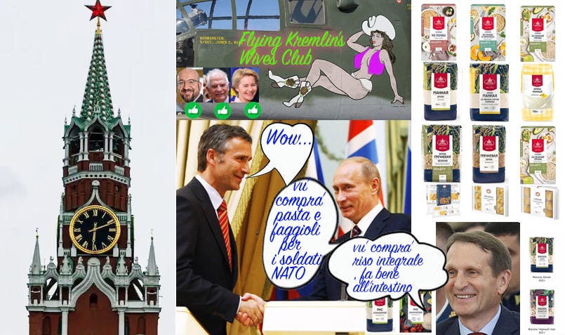 Who is serving putin? NATO countries: commercio di cereali e viaggi di famiglia del capo di Intelligence chekista 