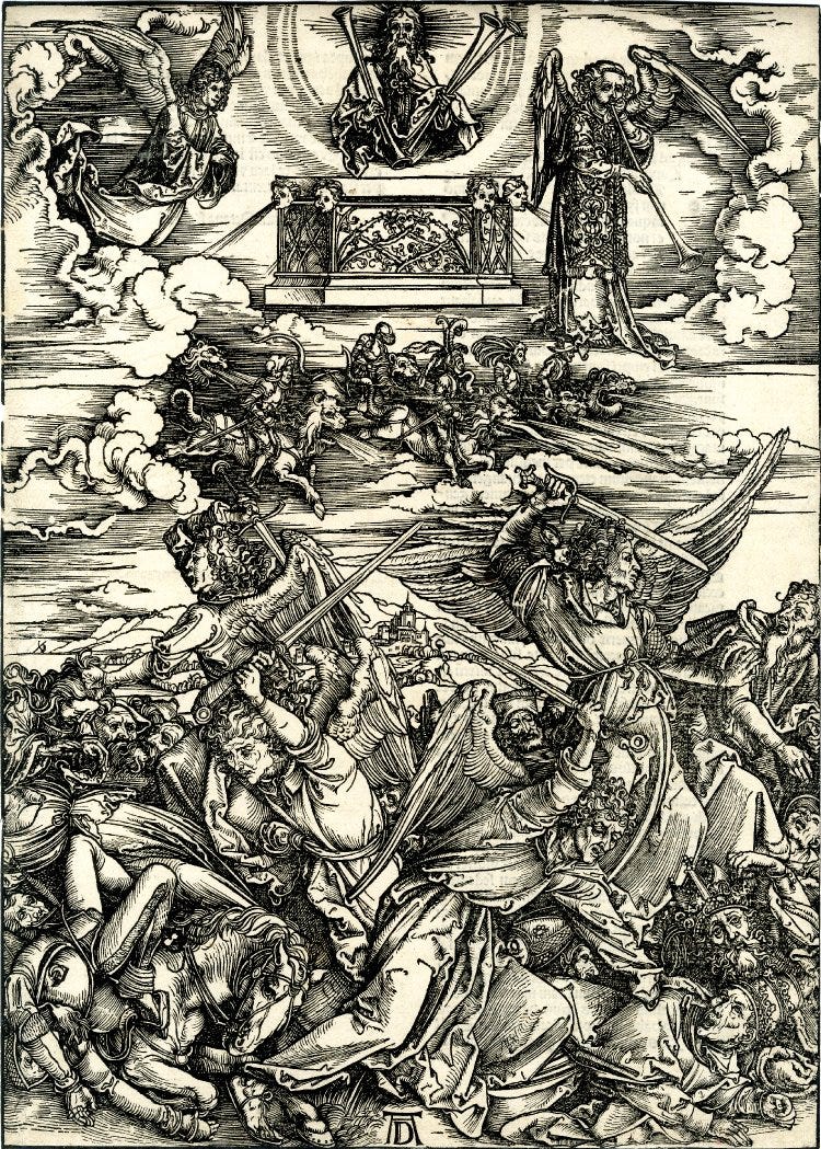 Dürer_woodcut_series_-_Apocalypse_9.jpg (750×1049)