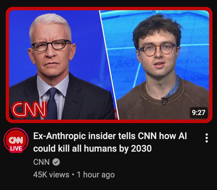 No, Anderson Cooper, AI is not going to kill all humans by 2030