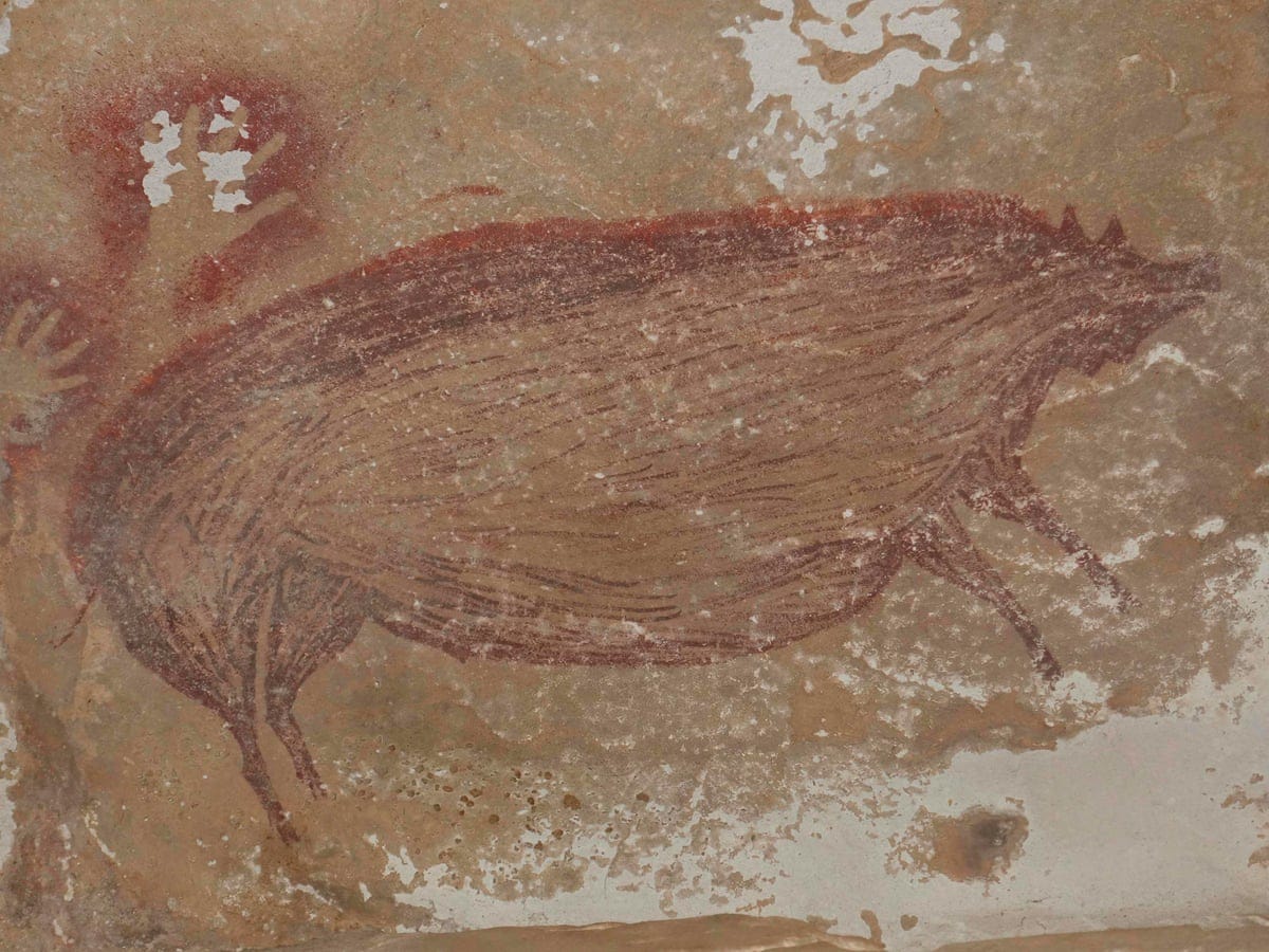 World's 'oldest known cave painting' found in Indonesia | Archaeology | The  Guardian