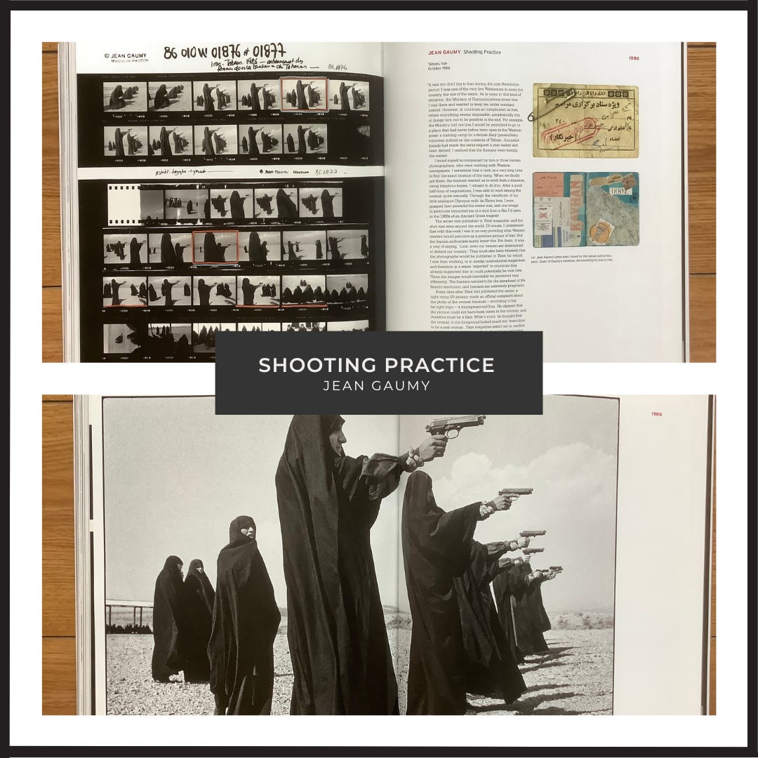 Shooting Practice, Jean Gaumy, 1986