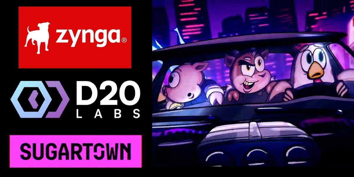 Zynga sells up and backs out of web3 project Sugartown | PocketGamer.biz